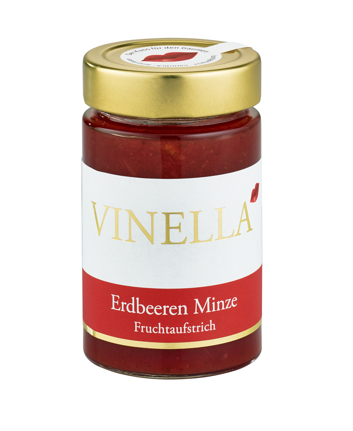 Erdbeeren Minze Fruchtaufstrich