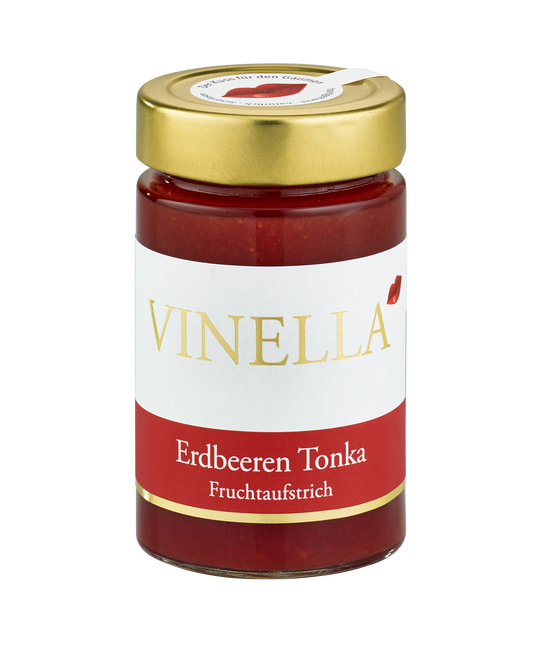 Erdbeeren Tonka Fruchtaufstrich