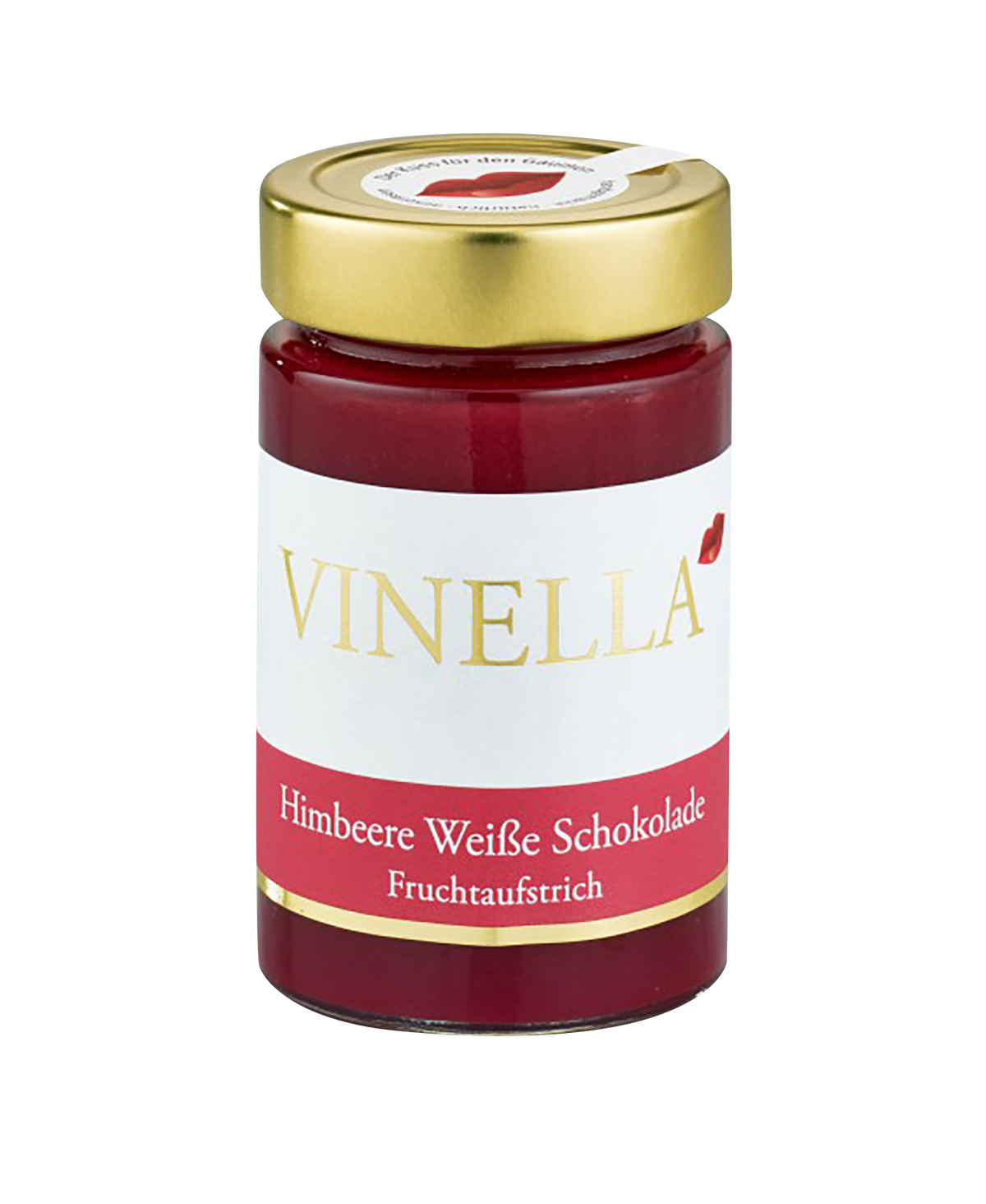 Himbeeren weiße Schokolade Fruchtaufstrich