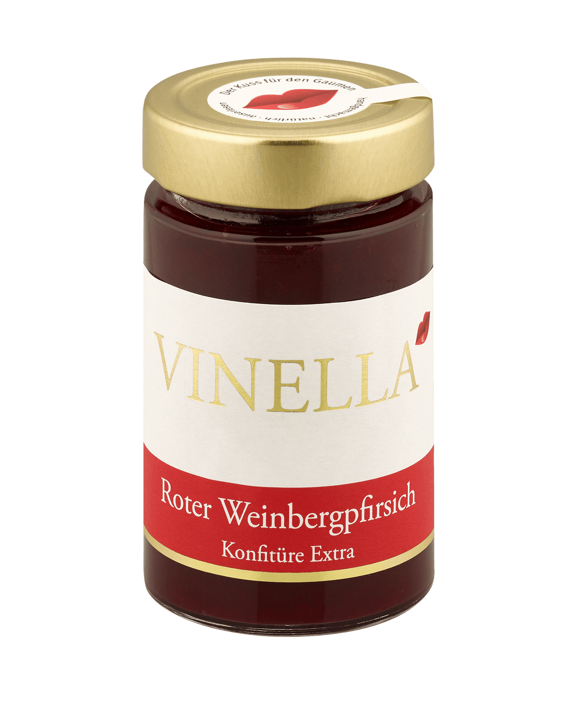 Roter Weinbergpfirsich Konfitüre extra
