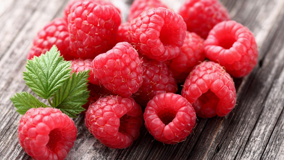 Himbeeren weiße Schokolade Fruchtaufstrich