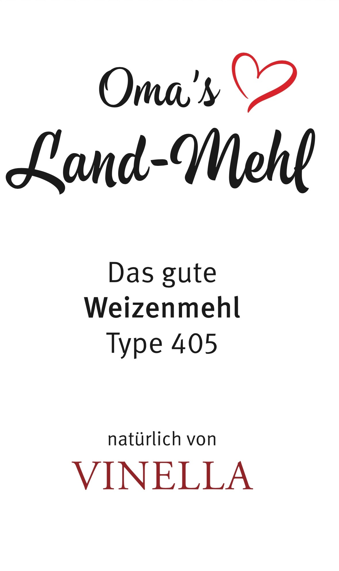Oma’s Land-Mehl