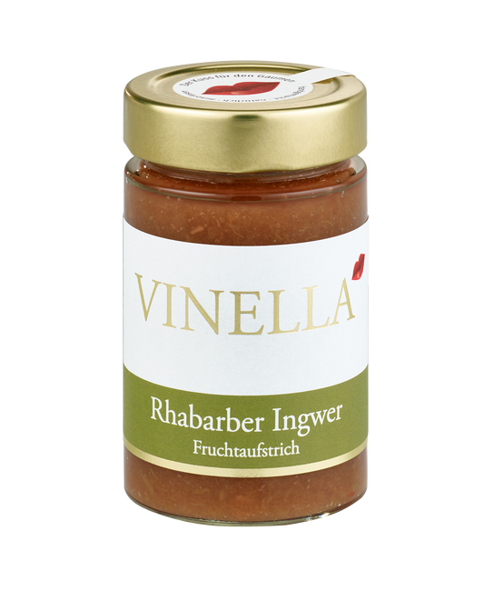 Rhabarber Ingwer Fruchtaufstrich