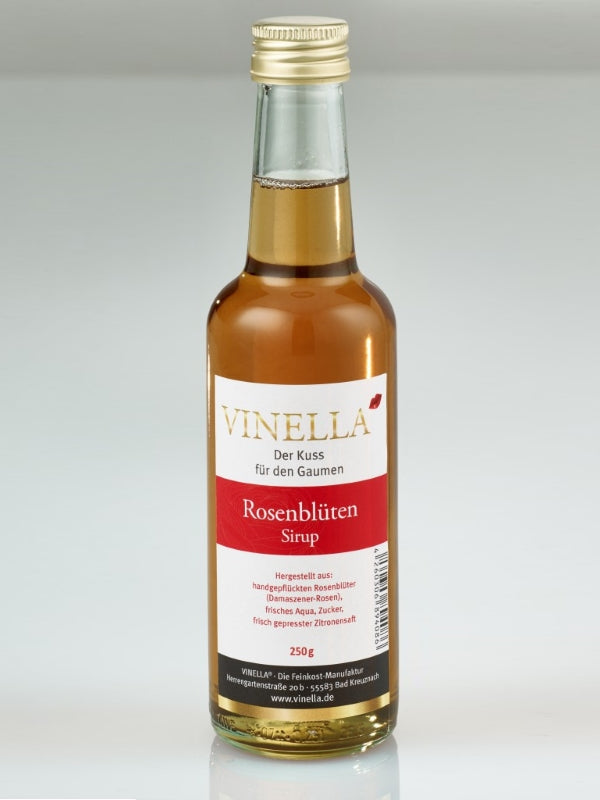 Rosenblüten Sirup